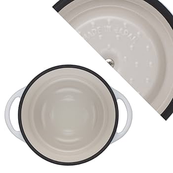 Amazon.co.jp: バーミキュラ 鋳物ホーロー鍋 14cm パール